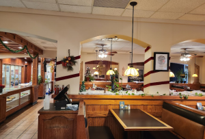 Interior photo of N&J Café. A restaurant in Wichita Kansas